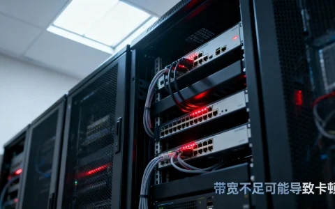 服务器经常卡顿?可能是带宽问题,服务器带宽不足会导致卡顿吗
