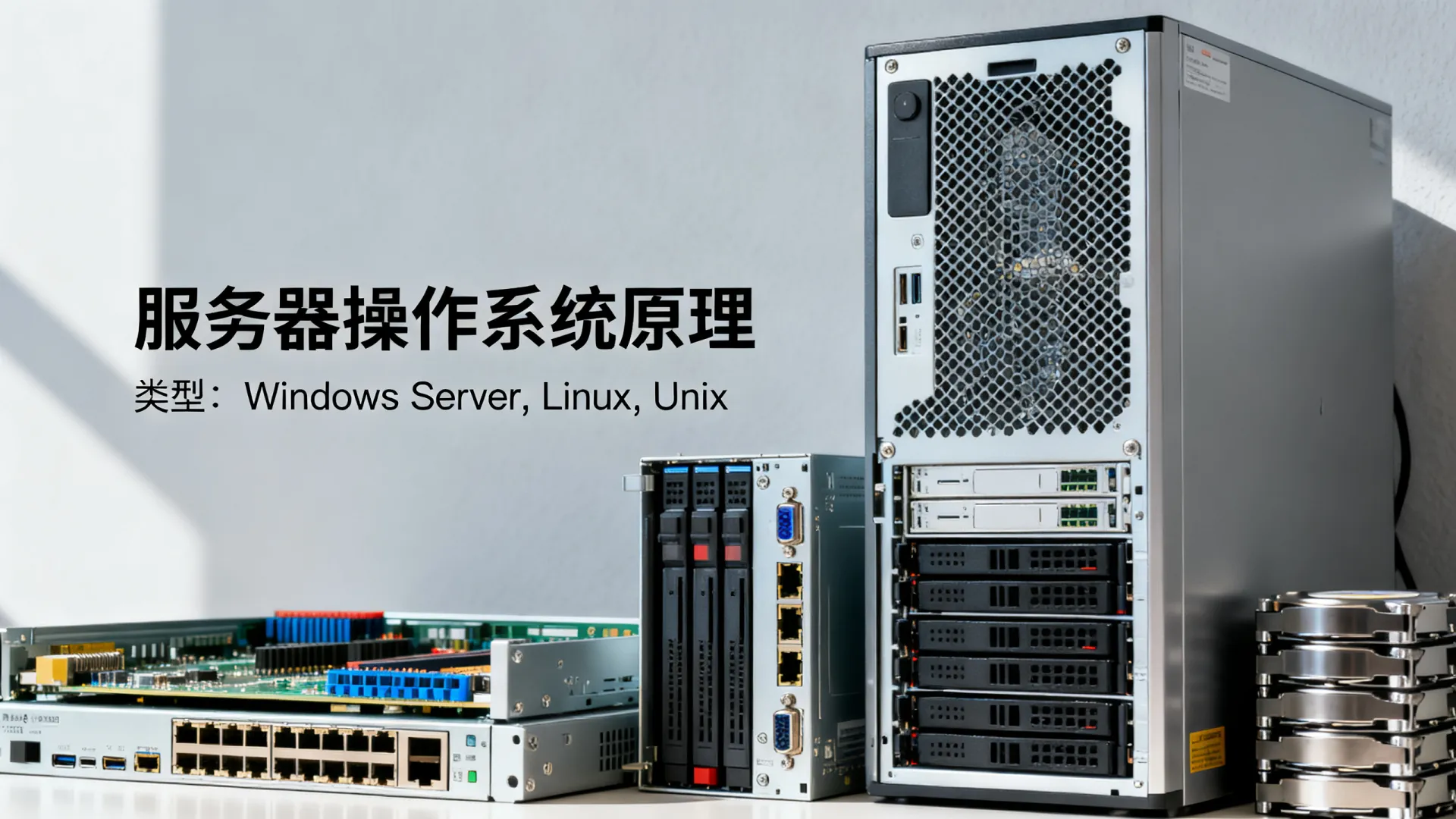 服务器操作系统原理是什么，服务器操作系统有哪些类型？