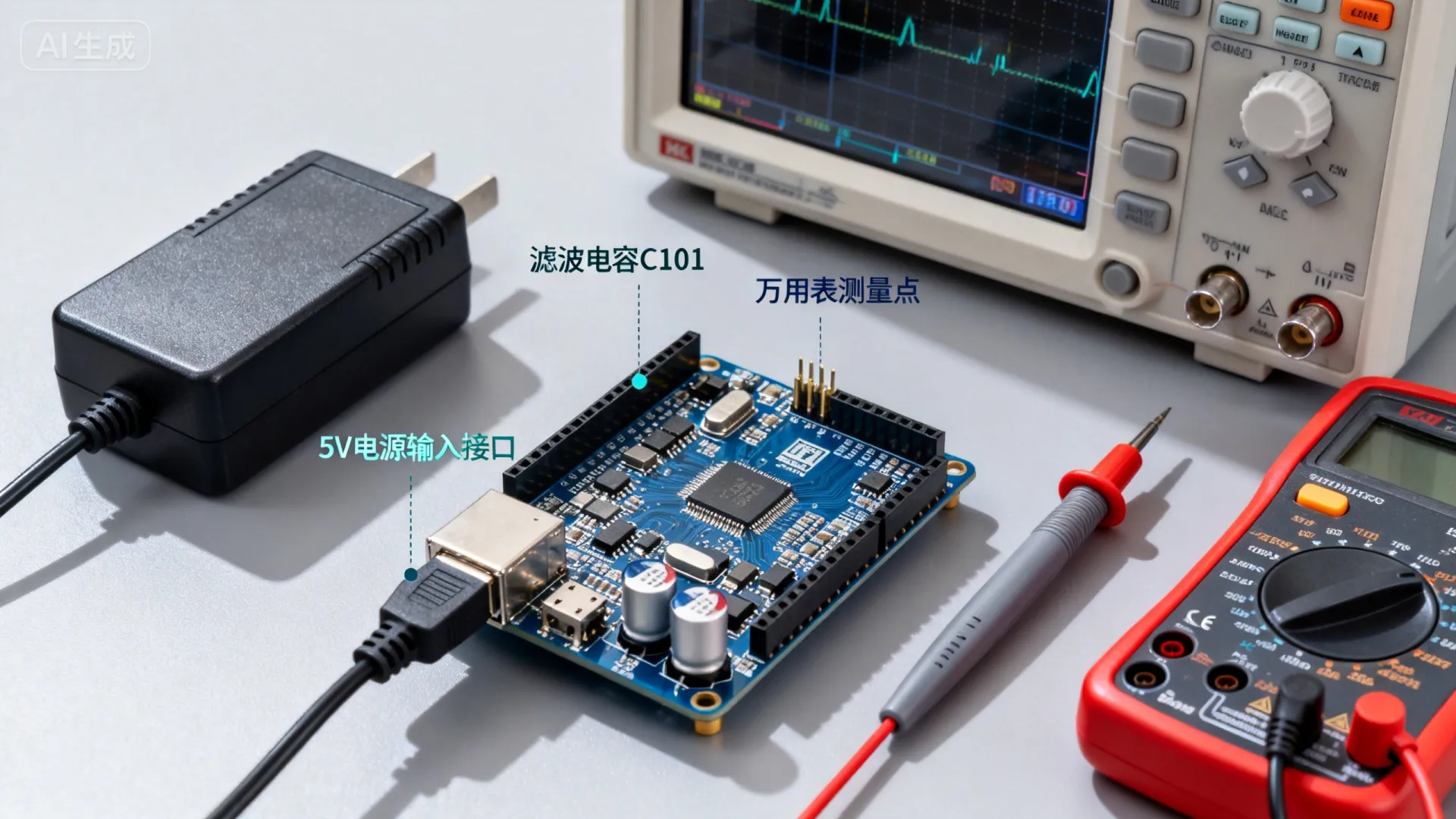 为什么开发板5V供电不稳定?如何解决开发板5V供电异常问题 为什么开发板5V供电不稳定?如何解决开发板5V供电异常问题