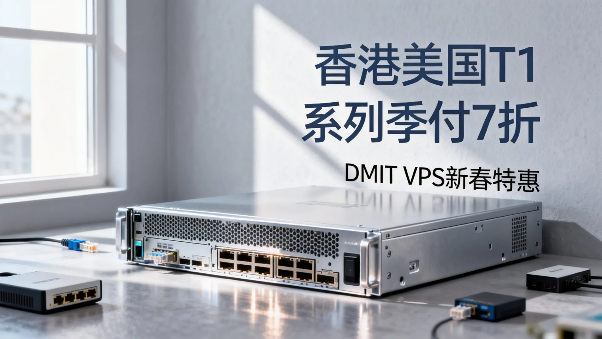 DMIT VPS新春特惠怎么样？香港美国T1系列季付7折吗？