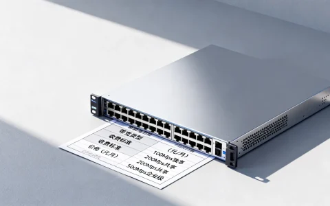服务器带宽费用怎么算最便宜?带宽收费标准价格表