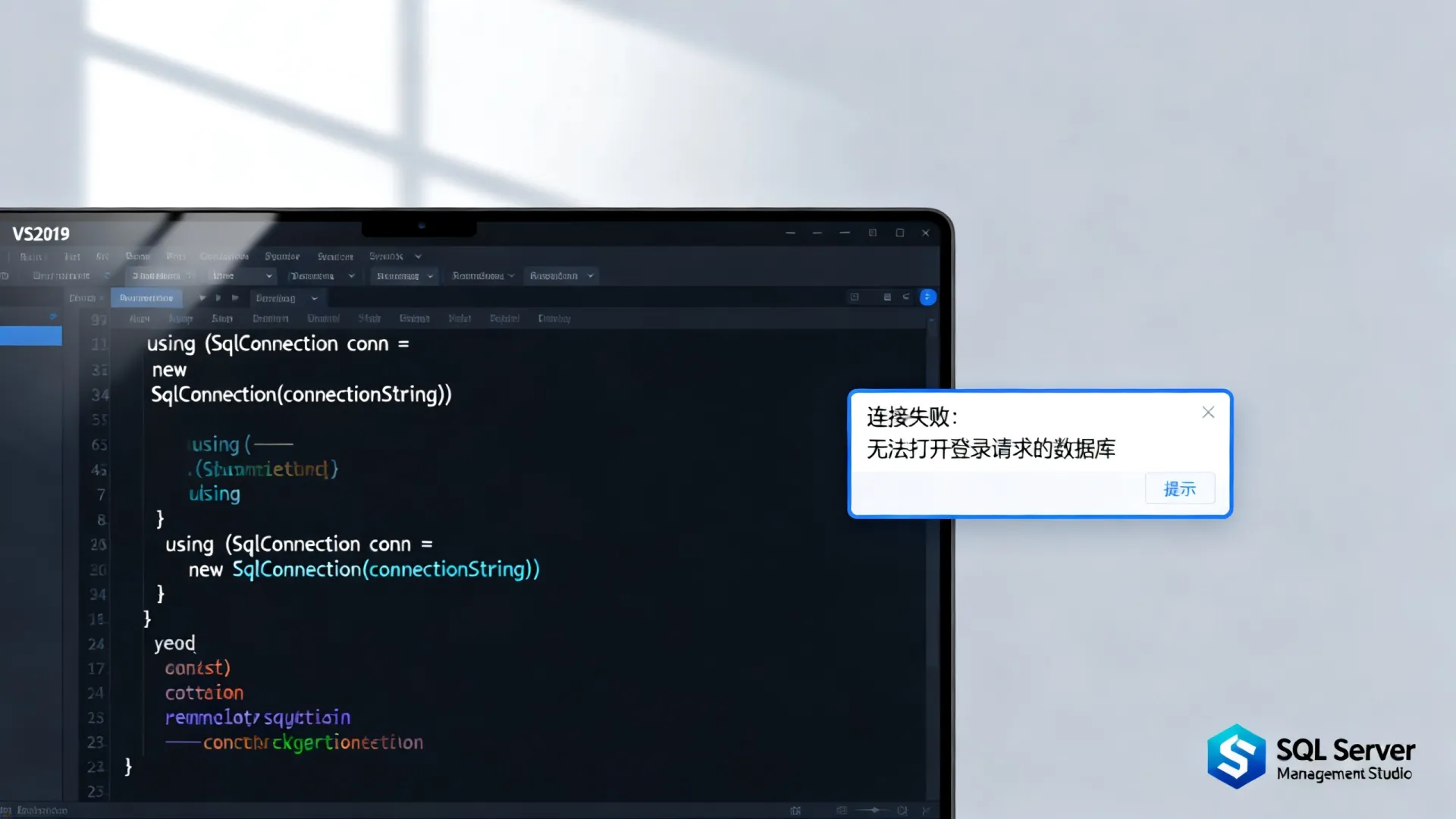 ASP.NET连接数据库失败?VS2019 SQLConnection报错解决方案 ASP.NET连接数据库失败?VS2019 SQLConnection报错解决方案