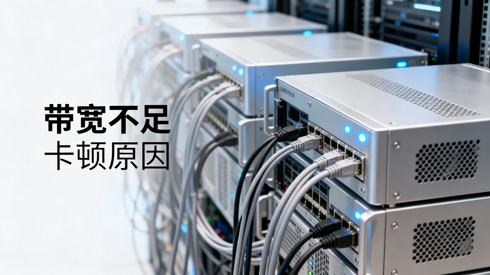 服务器经常卡顿?可能是带宽问题 服务器经常卡顿