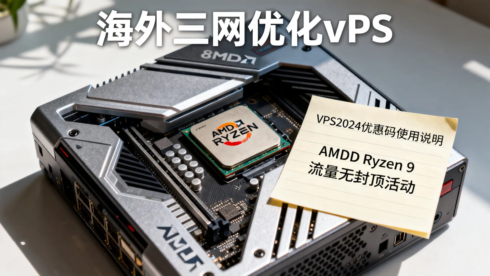 活动期间 海外三网优化 vps优惠码 - AMD Ryzen 9,流量无封顶 活动期间 海外三网优化 vps优惠码