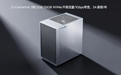 英国VPS年付5折?EUGamehost 2核/2GB/20GB NVMe/不限流量/1Gbps带宽,24英镑/年,这靠谱吗?