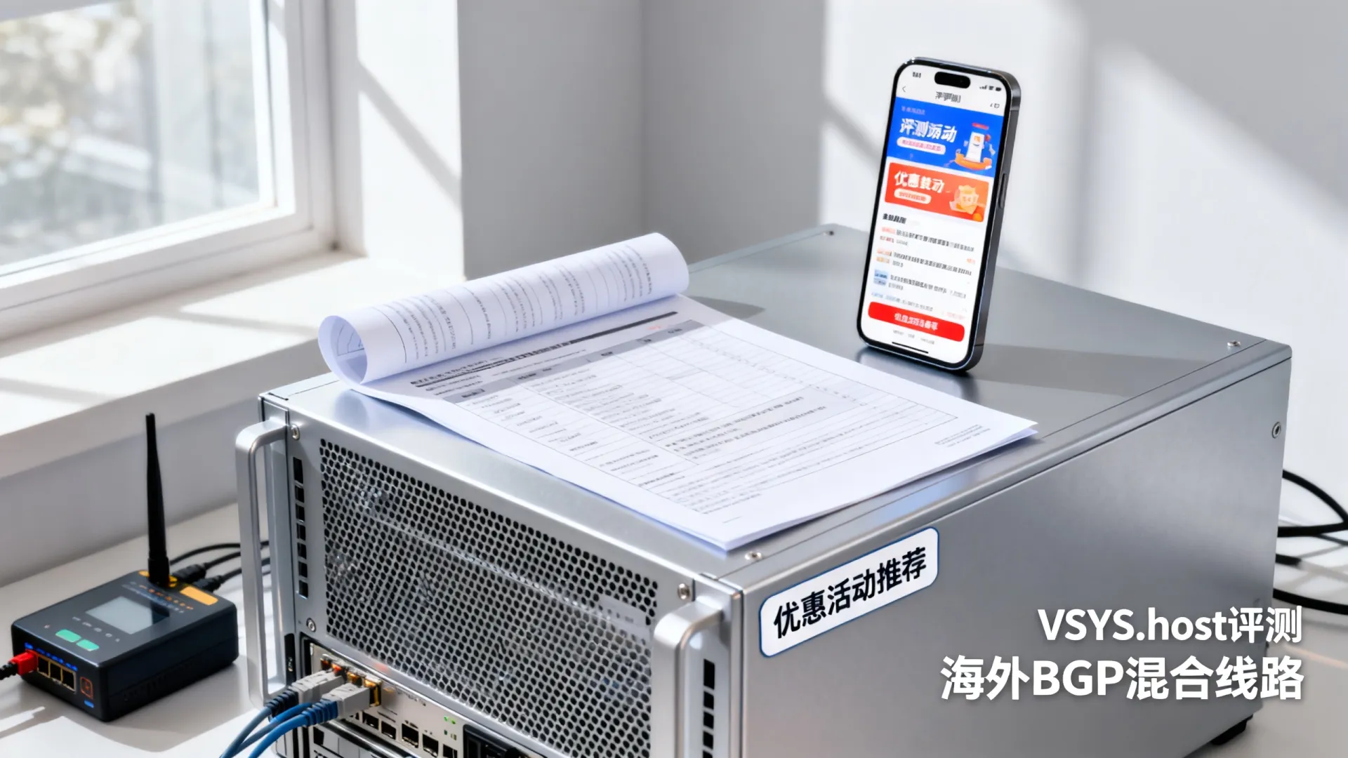 海外BGP混合线路 VSYS.host - NVMe SSD,无限流量,免费赠送 海外BGP混合线路 VSYS