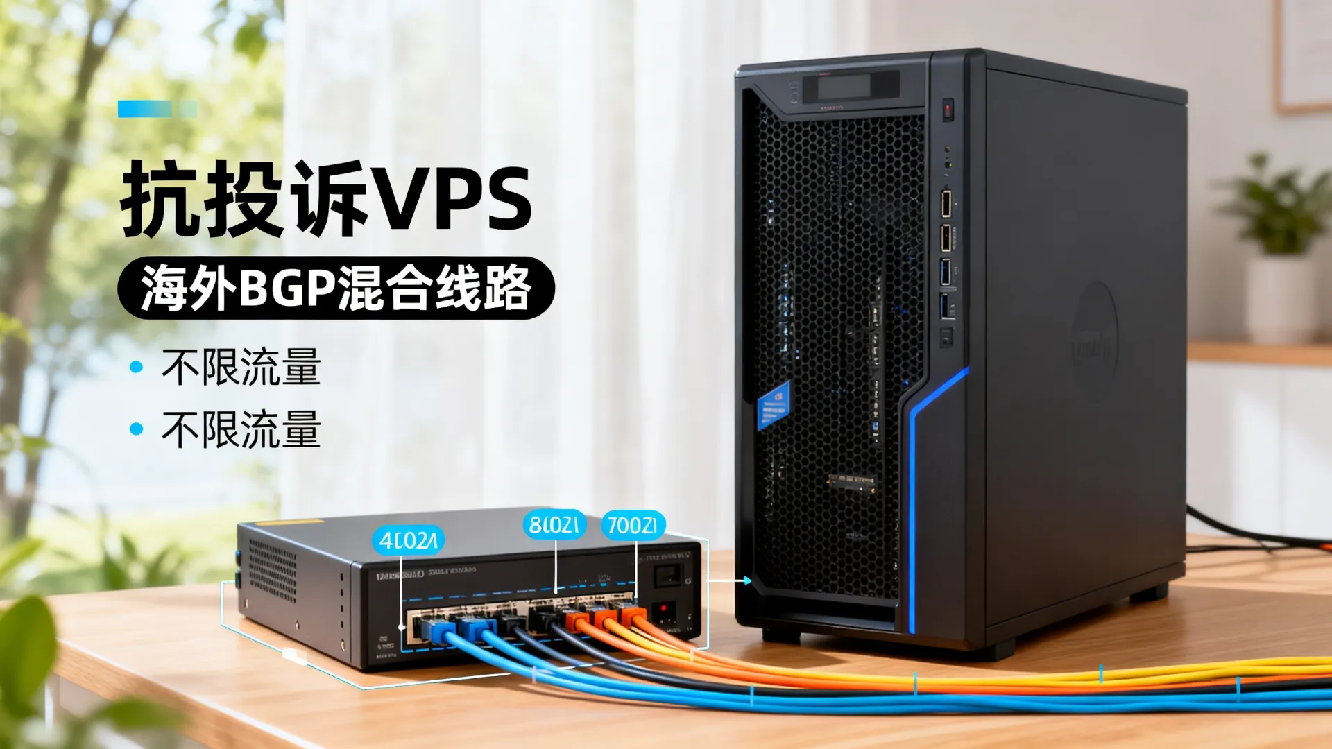 抗投诉VPS怎么样？海外BGP混合线路不限流量哪家好
