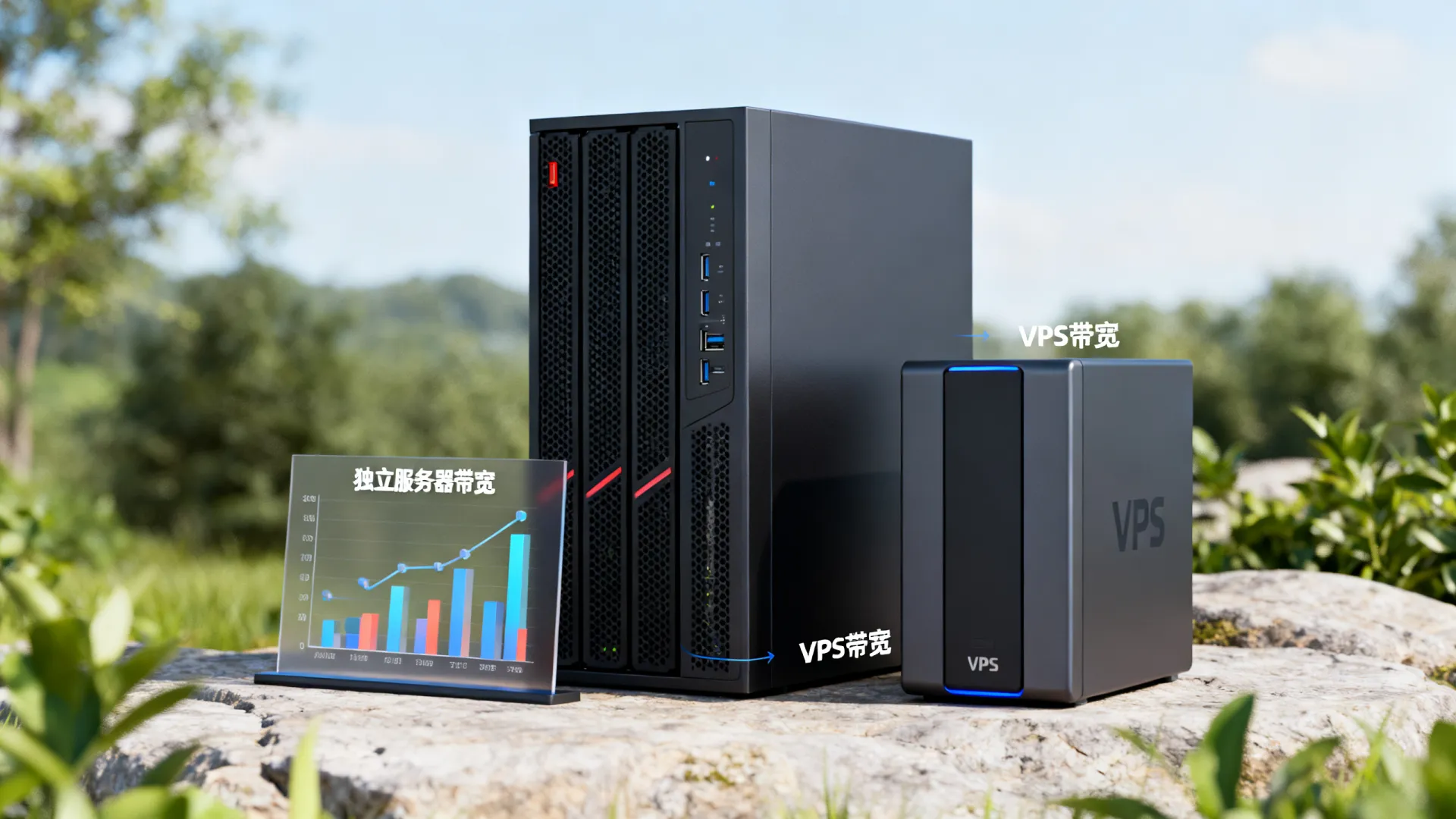 独立服务器带宽和VPS带宽区别在哪