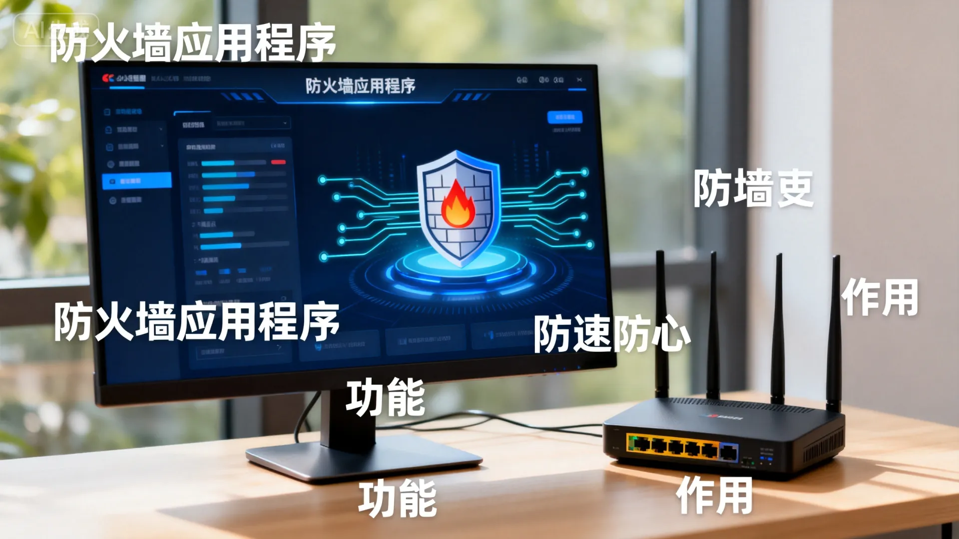 防火墙应用程序是什么意思 防火墙应用程序是什么意思
