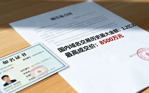 国内域名交易历史最大金额是多少，最高成交价是多少？