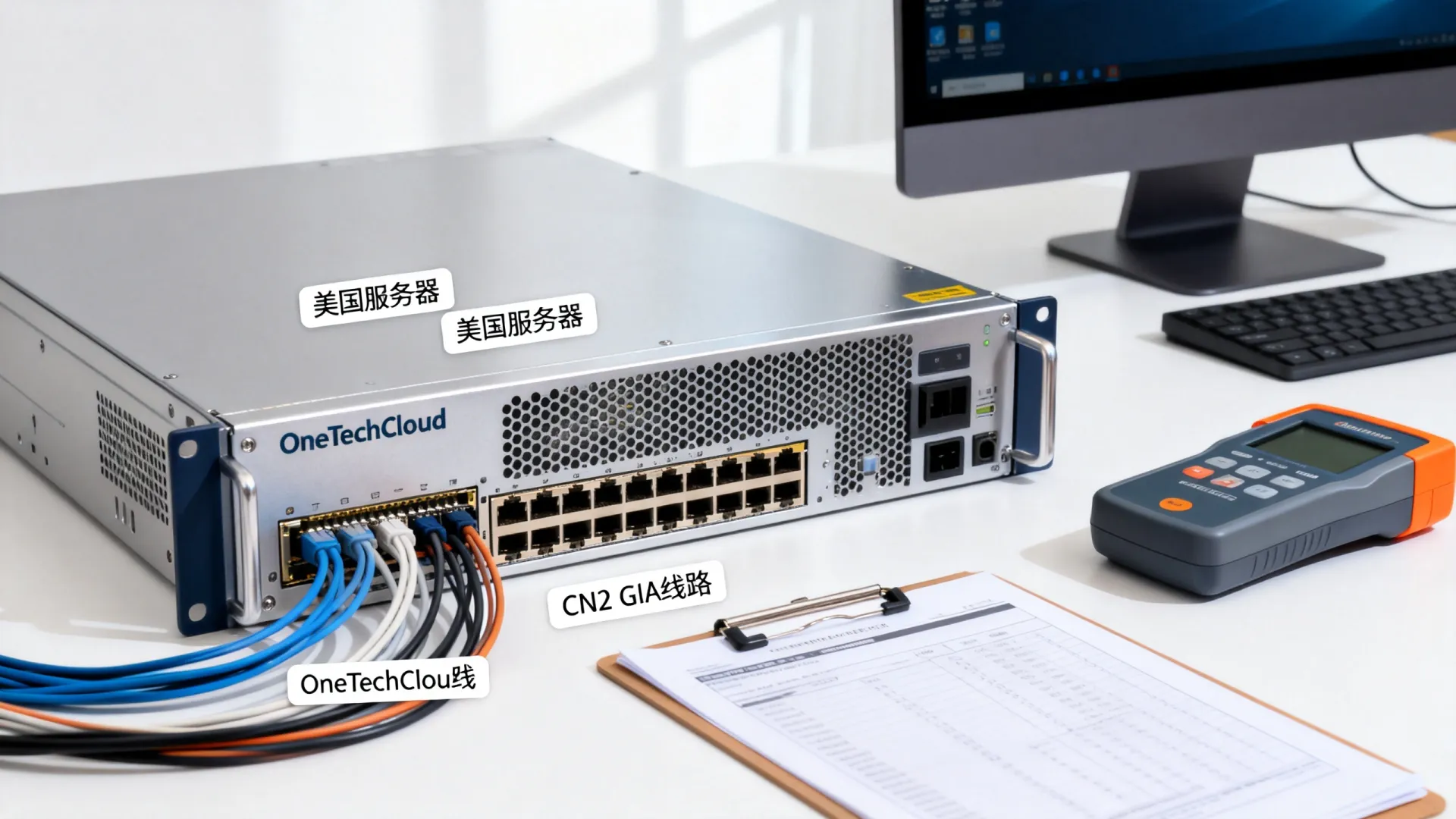 OneTechCloud美国服务器怎么样？CN2 GIA线路速度快吗？
