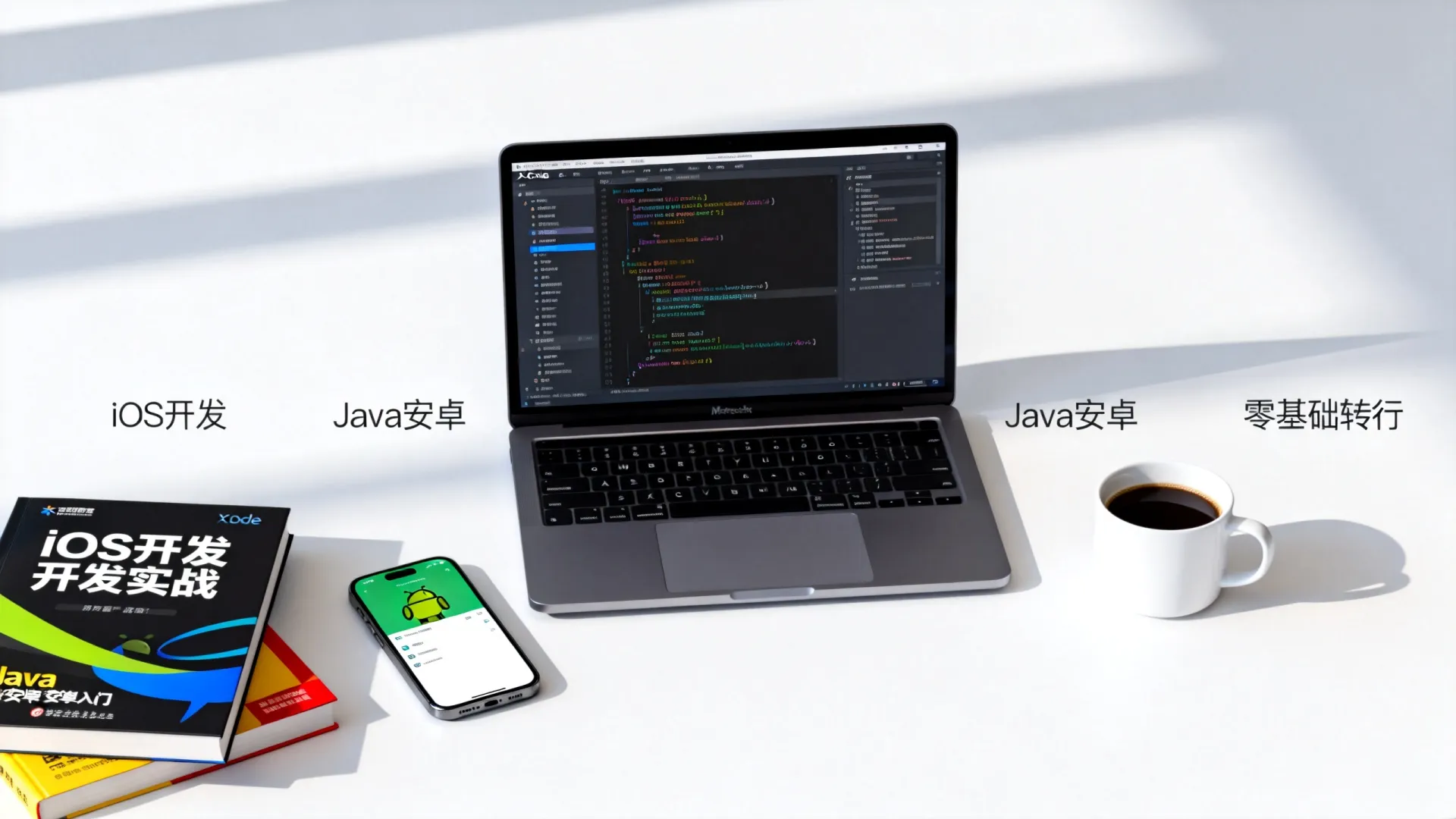 iOS开发 vs Java安卓,学移动开发选哪个好?| 零基础转行学编程选iOS还是安卓 零基础转行学编程选iOS还是安卓