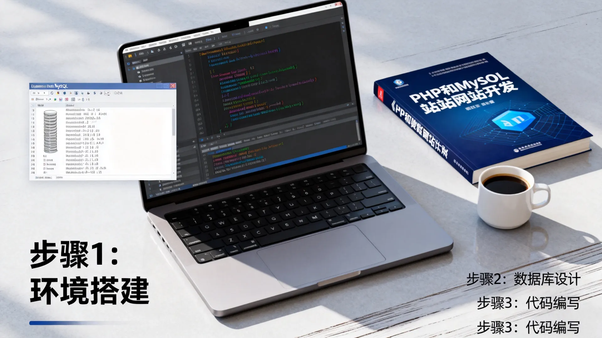 PHP和MySQL动态网站开发详细步骤怎么做? PHP和MySQL动态网站开发详细步骤怎么做?