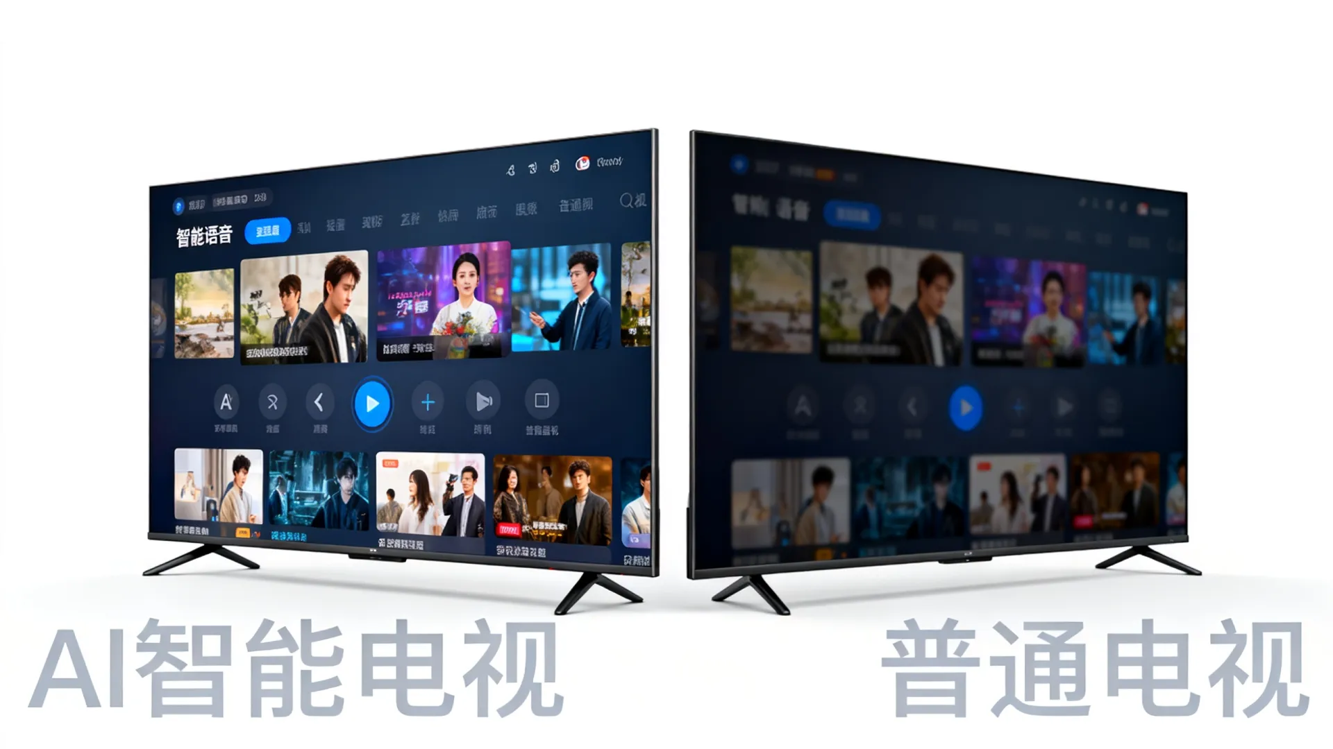 AI智能电视优势大吗？和普通电视有什么区别？
