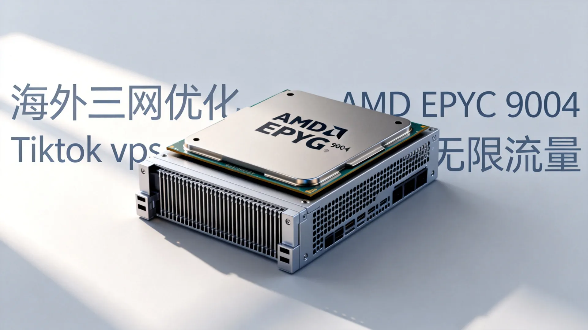 2026年 海外三网优化 Tiktok vps - AMD EPYC 9004,无限流量 2026年 海外三网优化 Tiktok vps