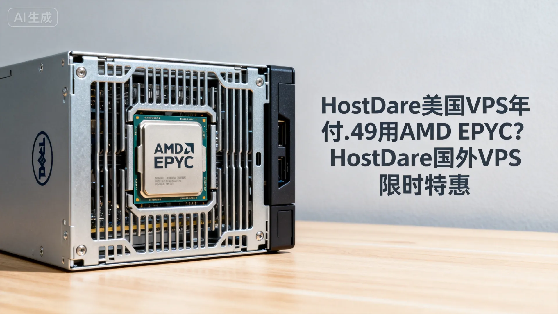 HostDare美国VPS年付.49用AMD EPYC?HostDare国外VPS限时特惠 HostDare美国VPS年付.49用AMD EPYC?HostDare国外VPS限时特惠