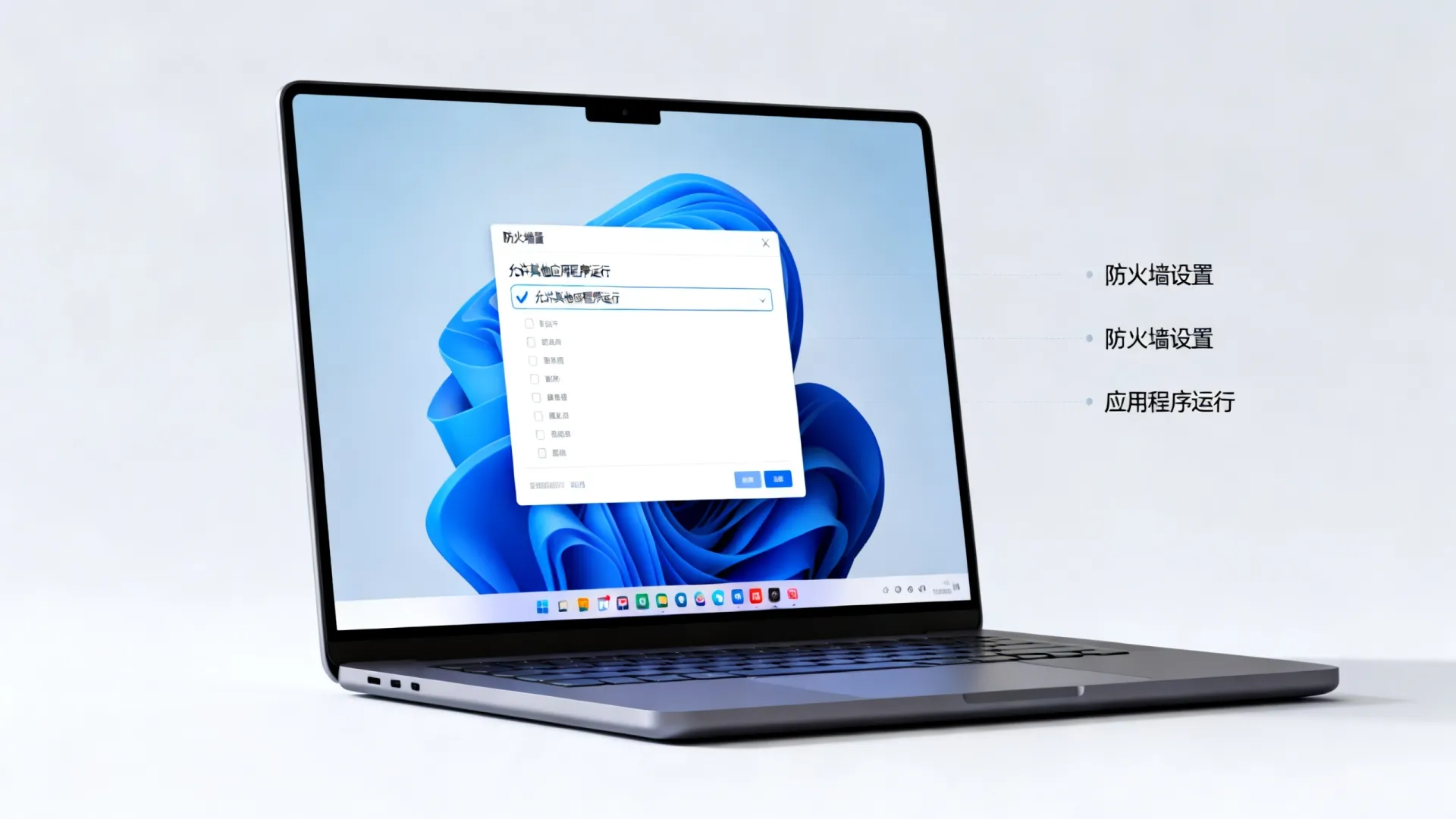 防火墙允许在其他应用程序 防火墙允许在其他应用程序