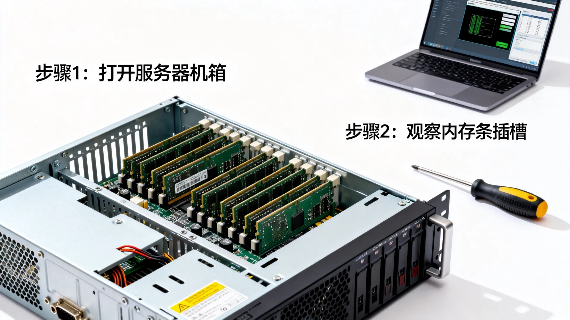怎么查服务器内存条数量?服务器内存配置检测方法 怎么查服务器内存条数量