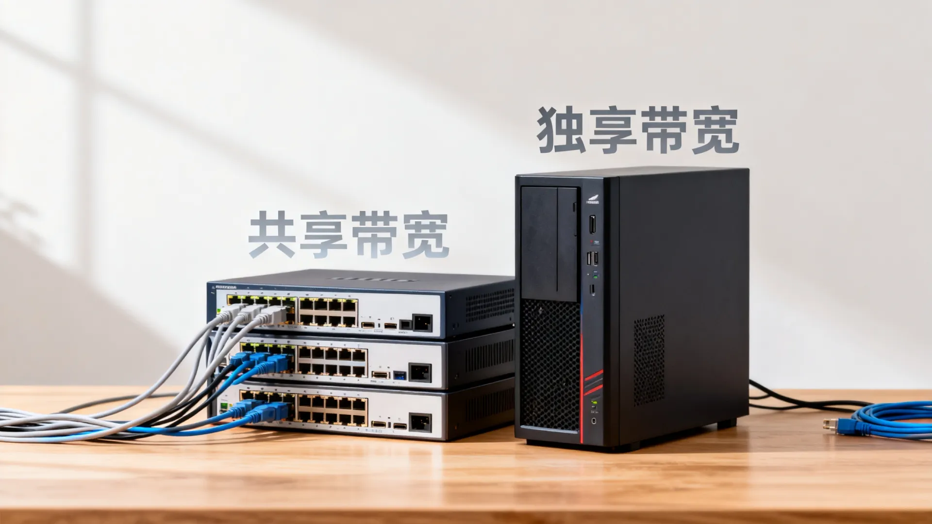共享带宽和独享带宽哪个好? 共享带宽和独享带宽哪个好