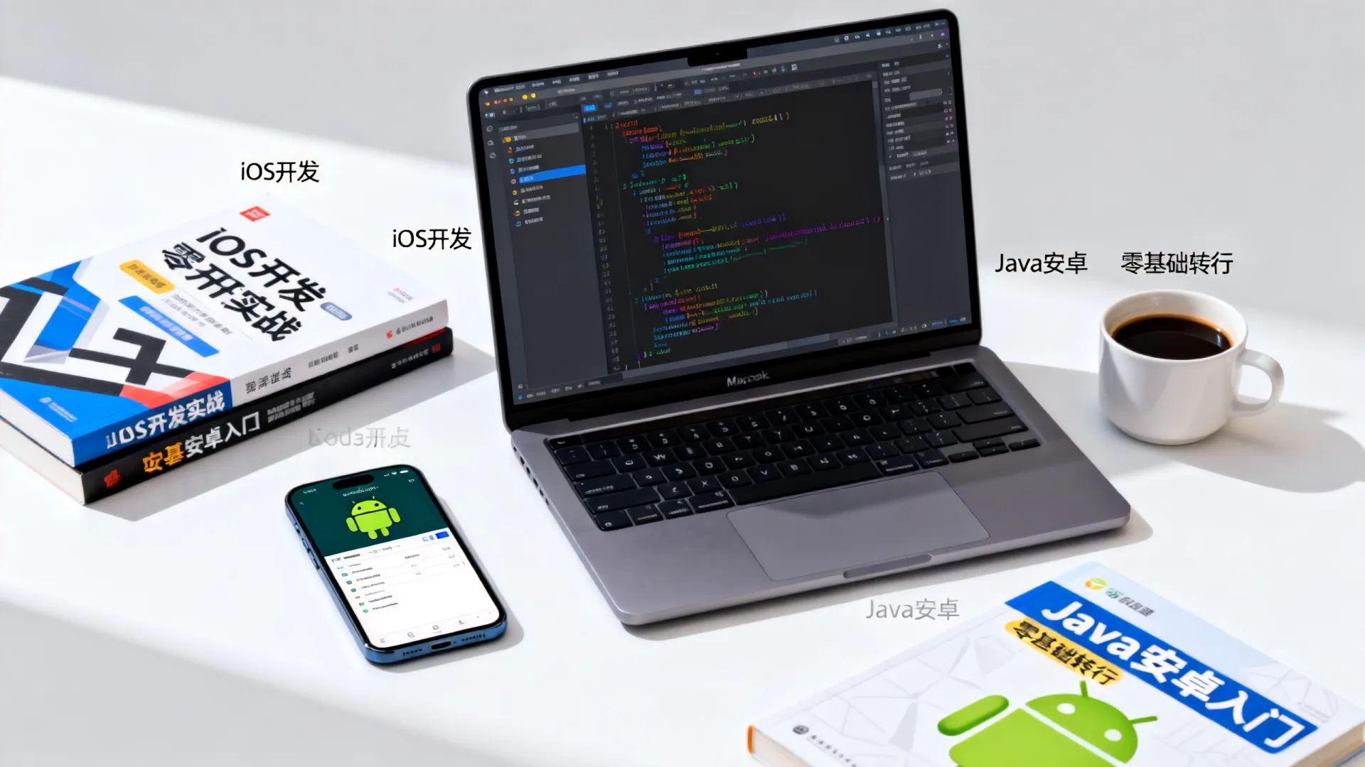 iOS开发 vs Java安卓,学移动开发选哪个好?| 零基础转行学编程选iOS还是安卓 零基础转行学编程选iOS还是安卓