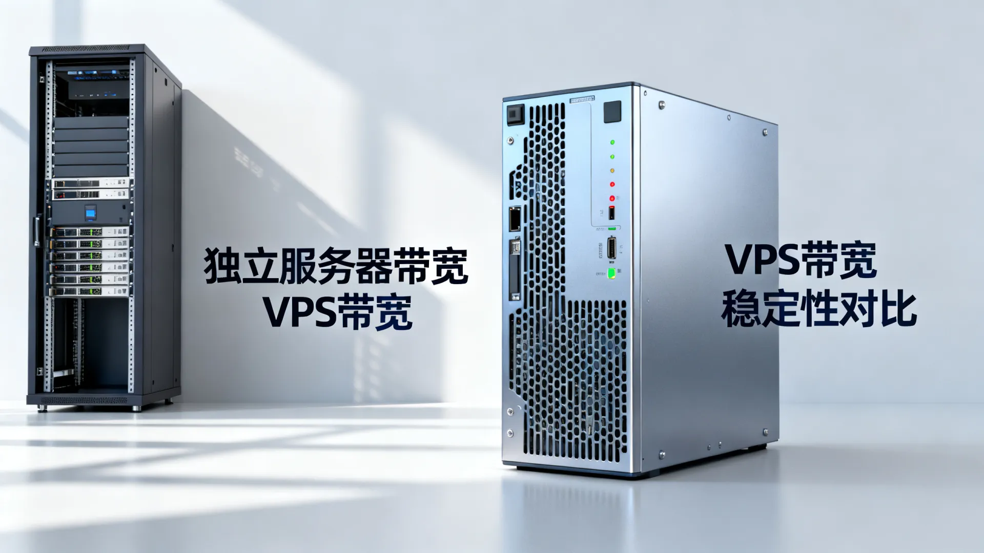 独立服务器带宽和VPS带宽区别在哪？独立服务器带宽和VPS哪个更稳定？