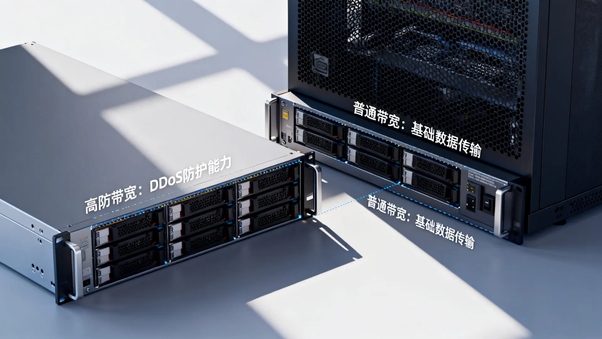 高防服务器带宽和普通带宽区别
