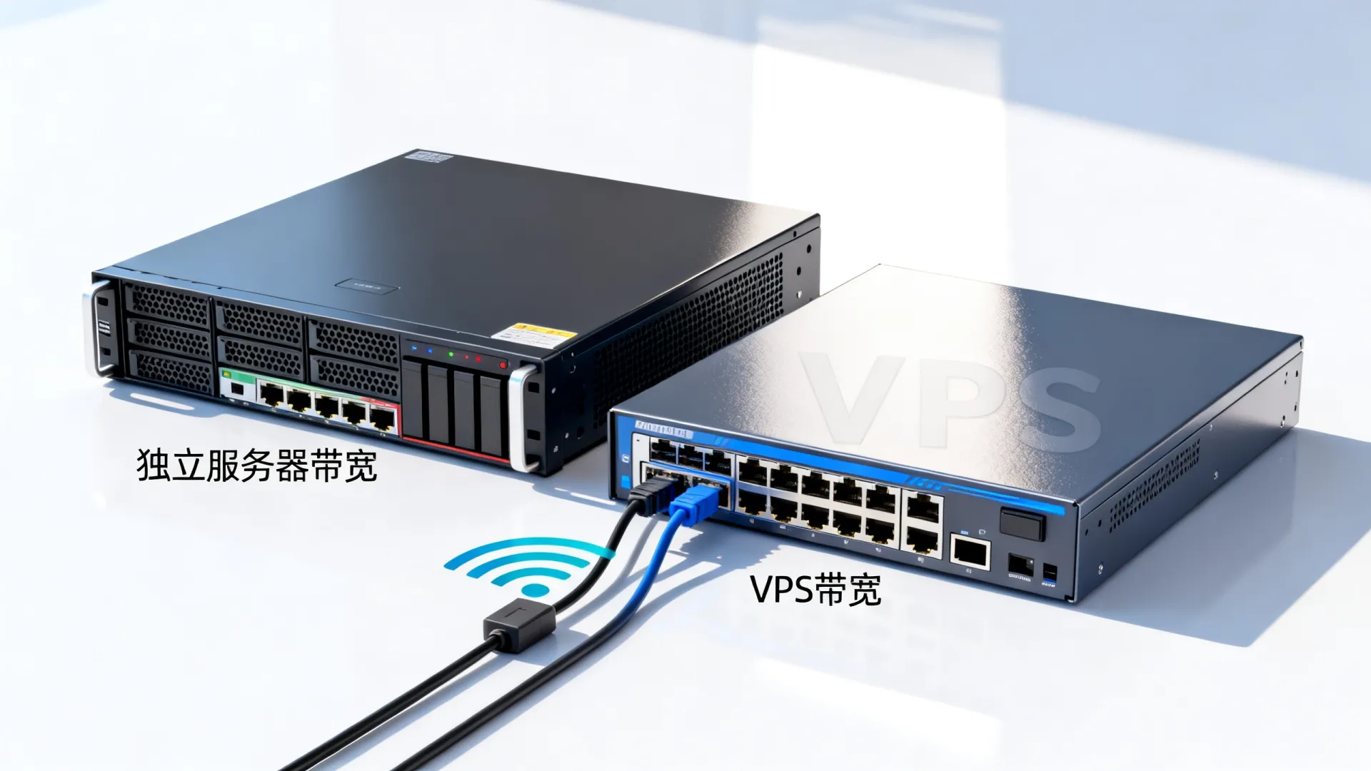 独立服务器带宽和VPS带宽区别在哪