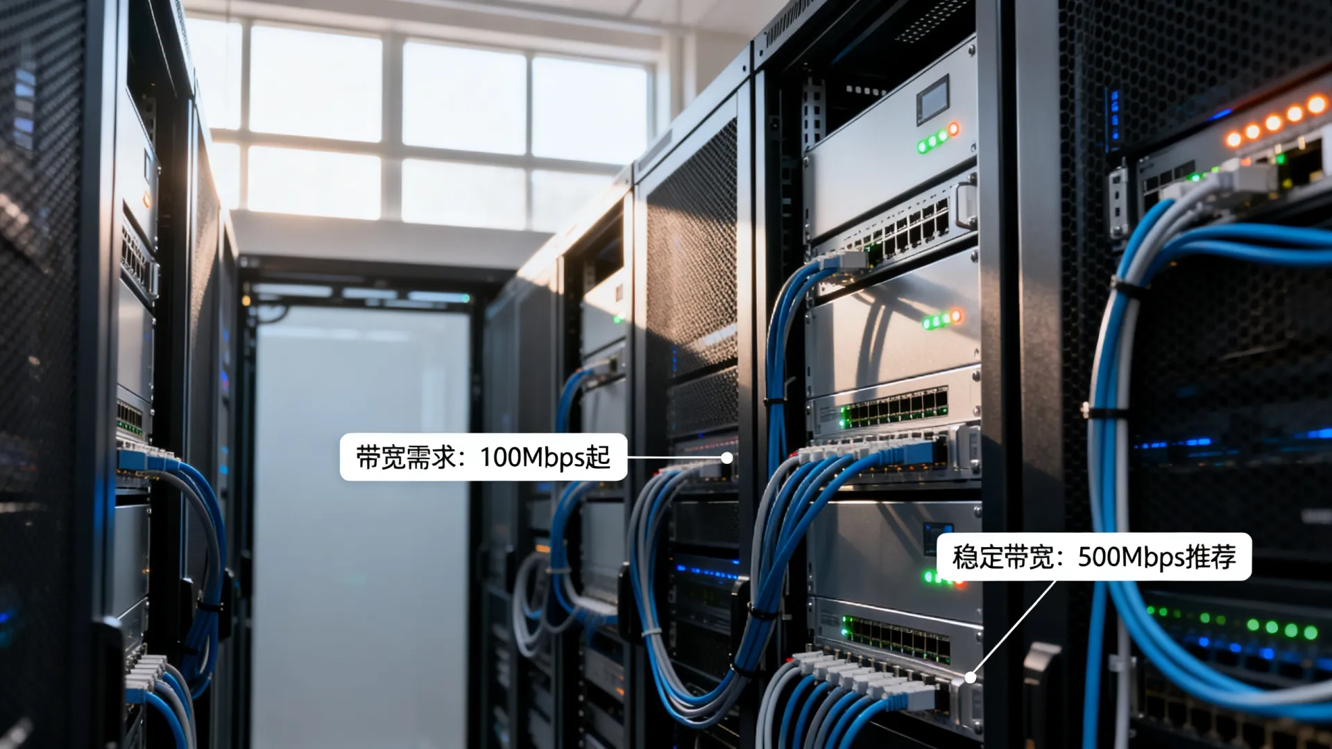 游戏服务器带宽要求多高
