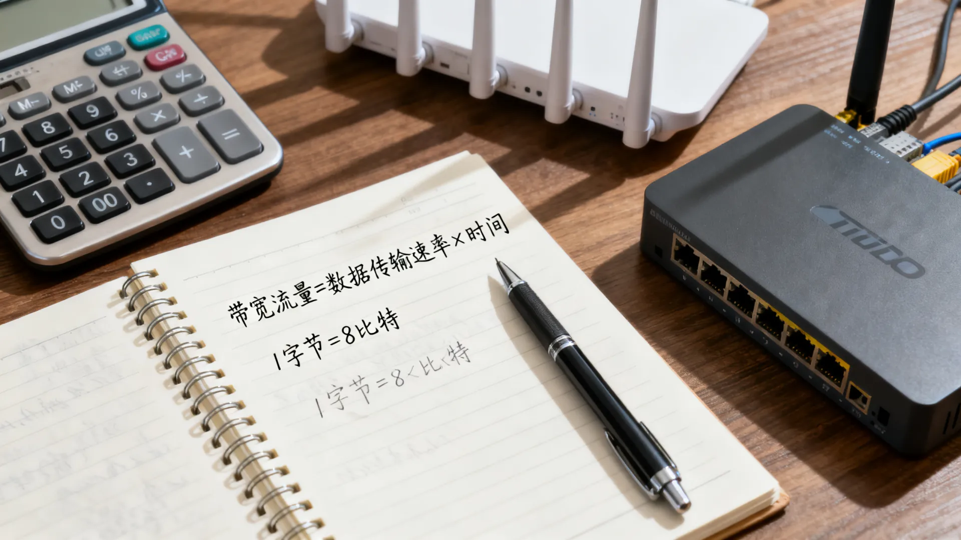 带宽流量怎么计算？带宽流量计算公式方法