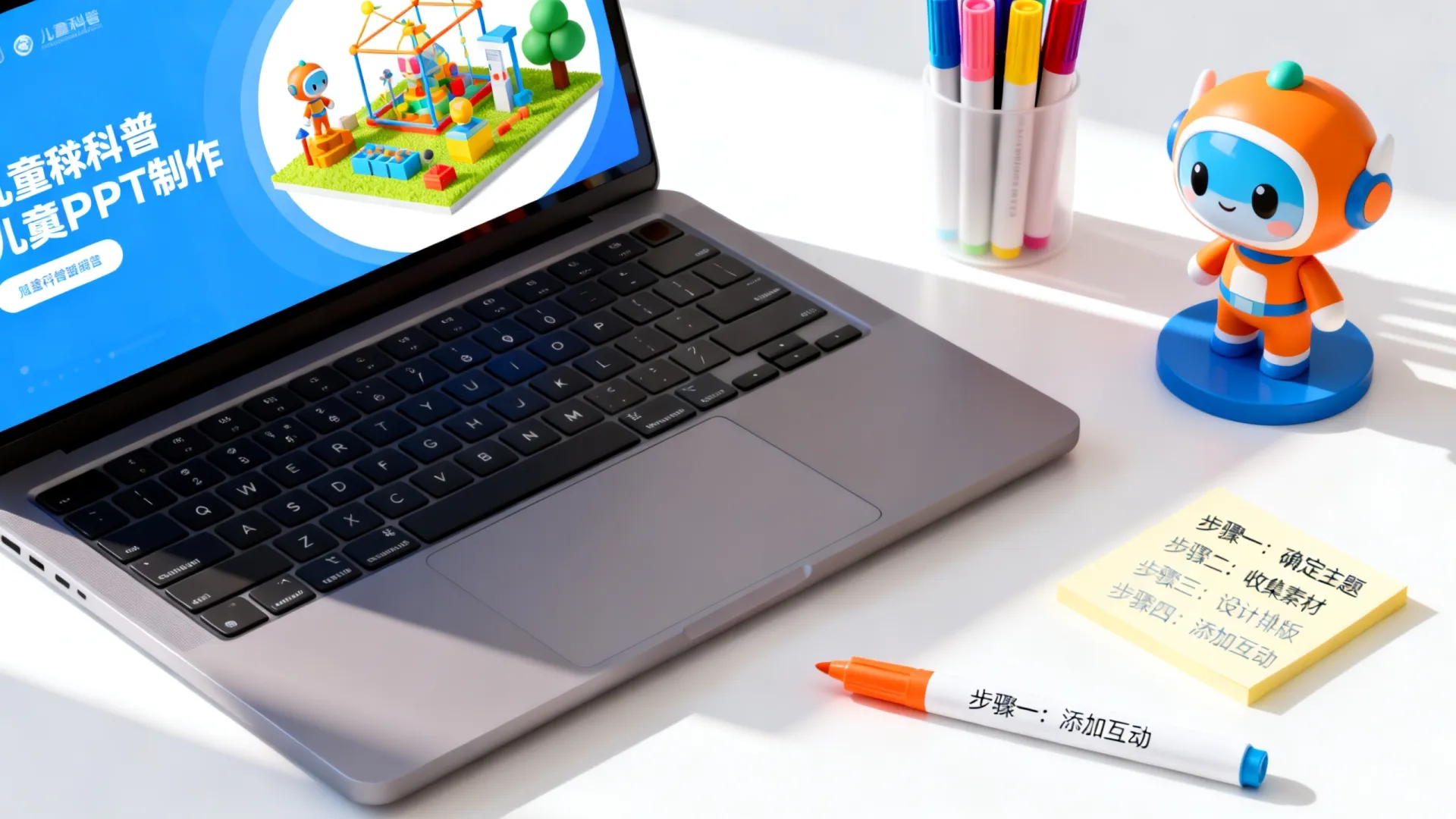 关于大模型儿童科普ppt