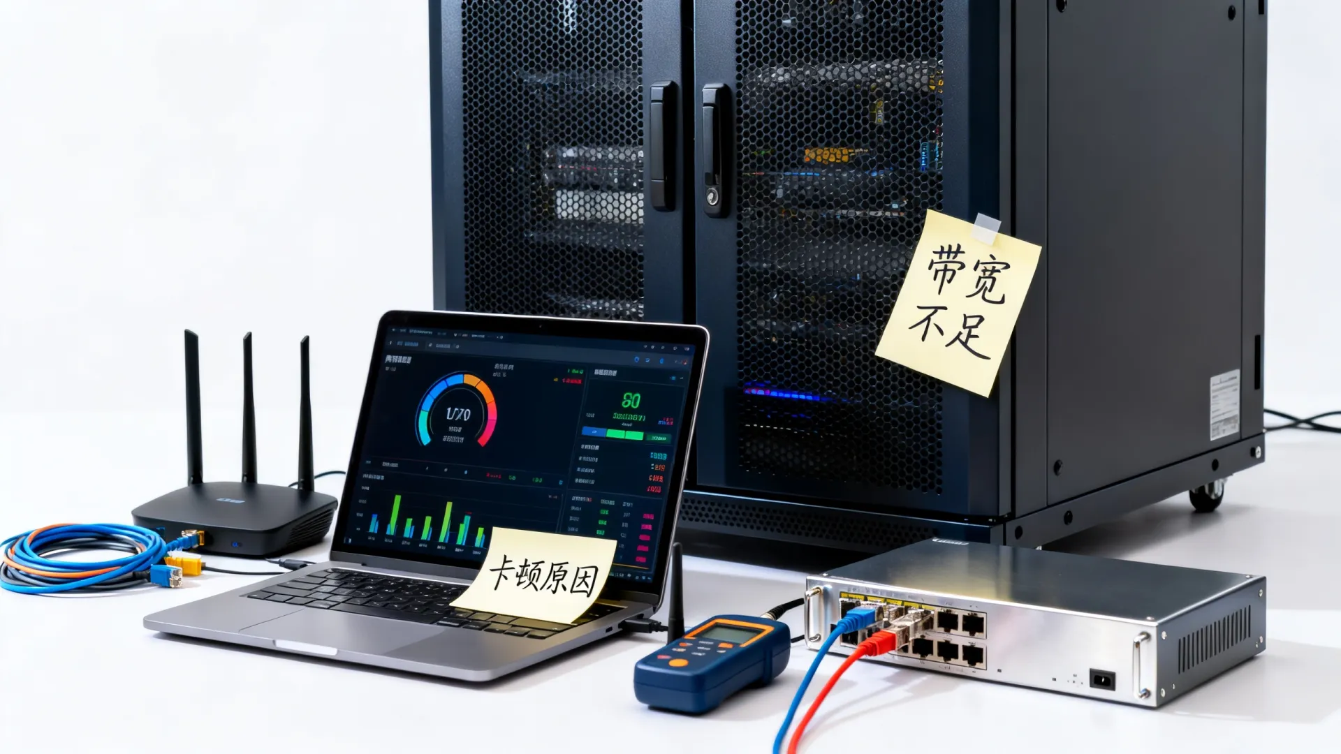 服务器经常卡顿？可能是带宽问题，服务器带宽不足怎么解决？
