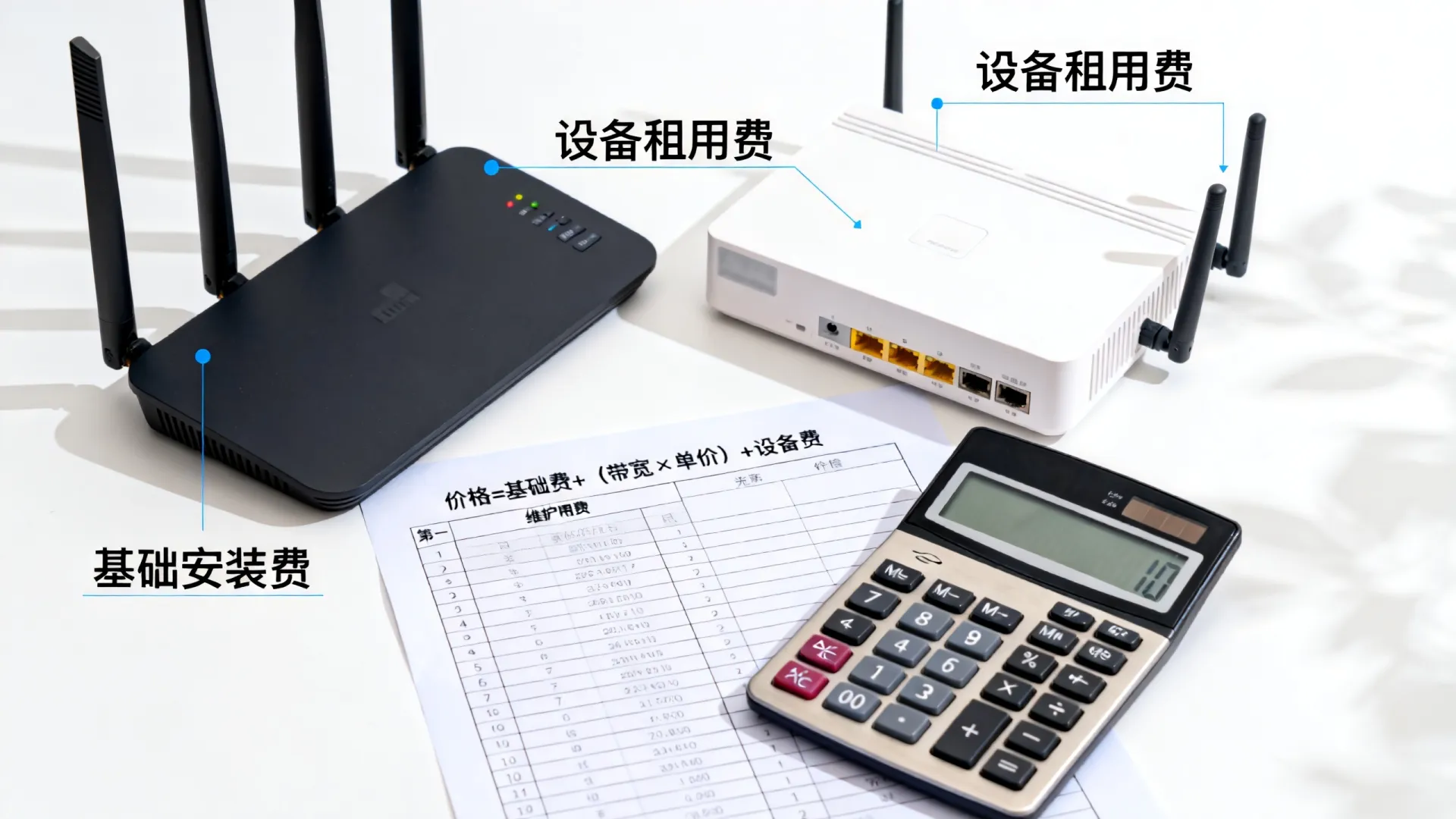 专线宽带费用组成