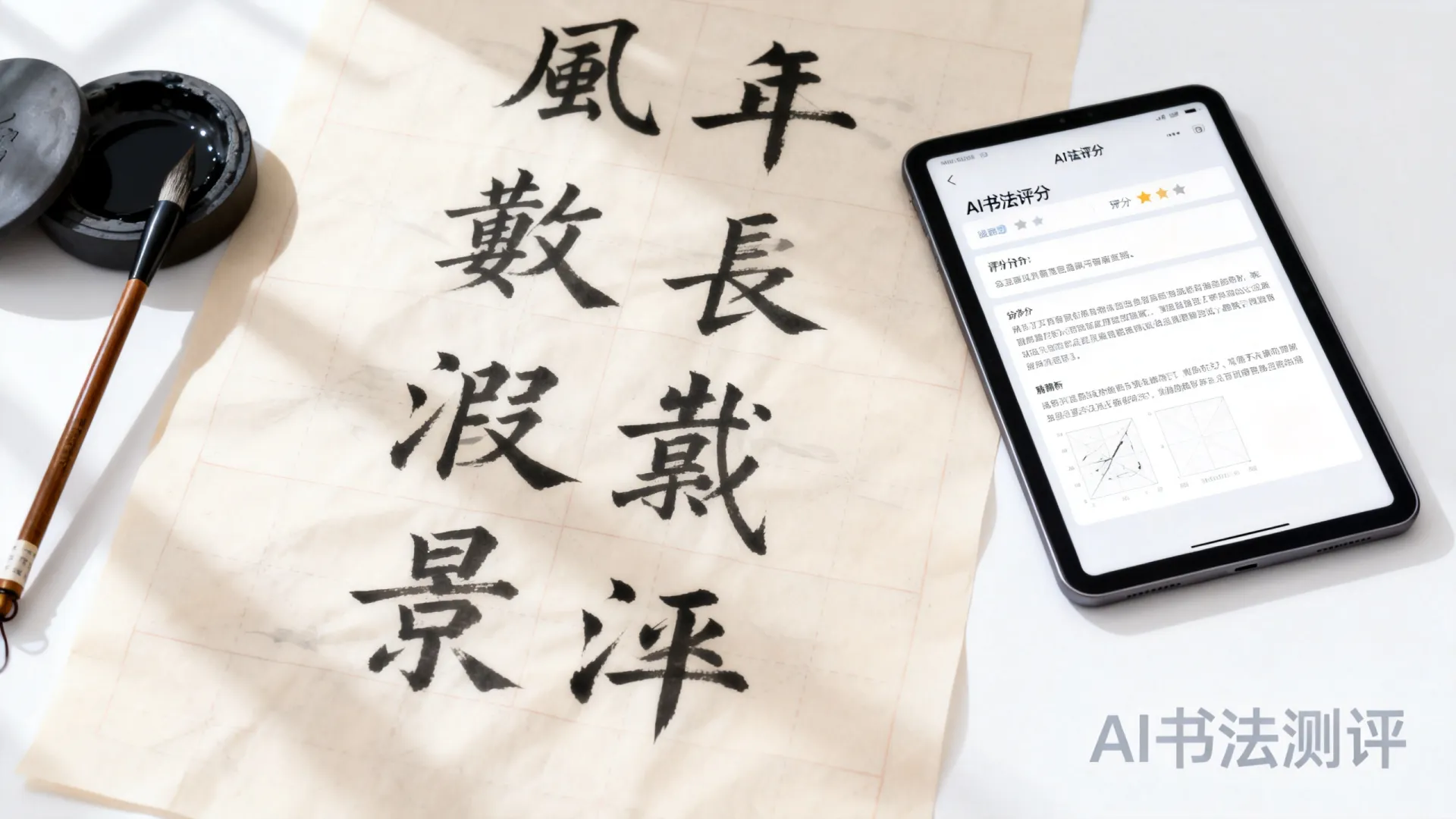 ai书法评分