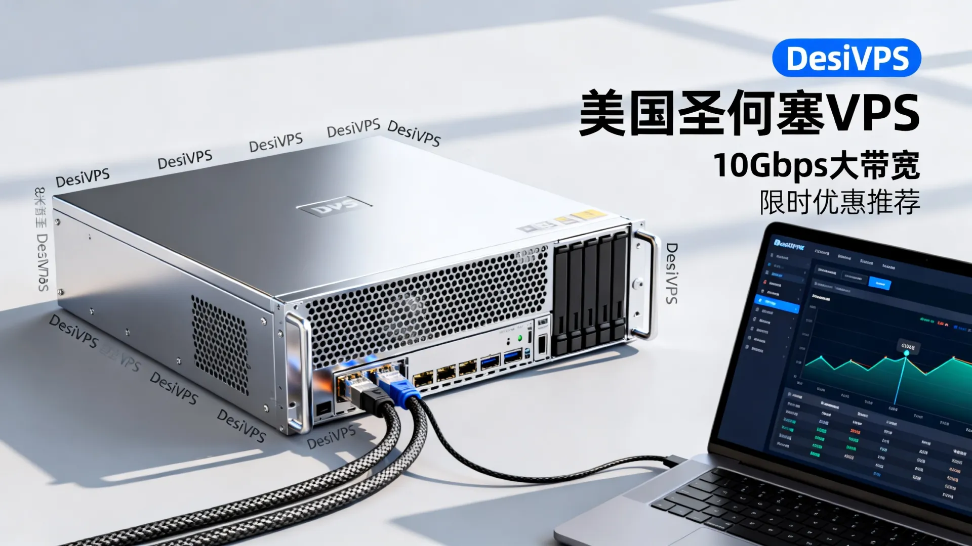 限时优惠 DesiVPS美国圣何塞10Gbps大带宽VPS