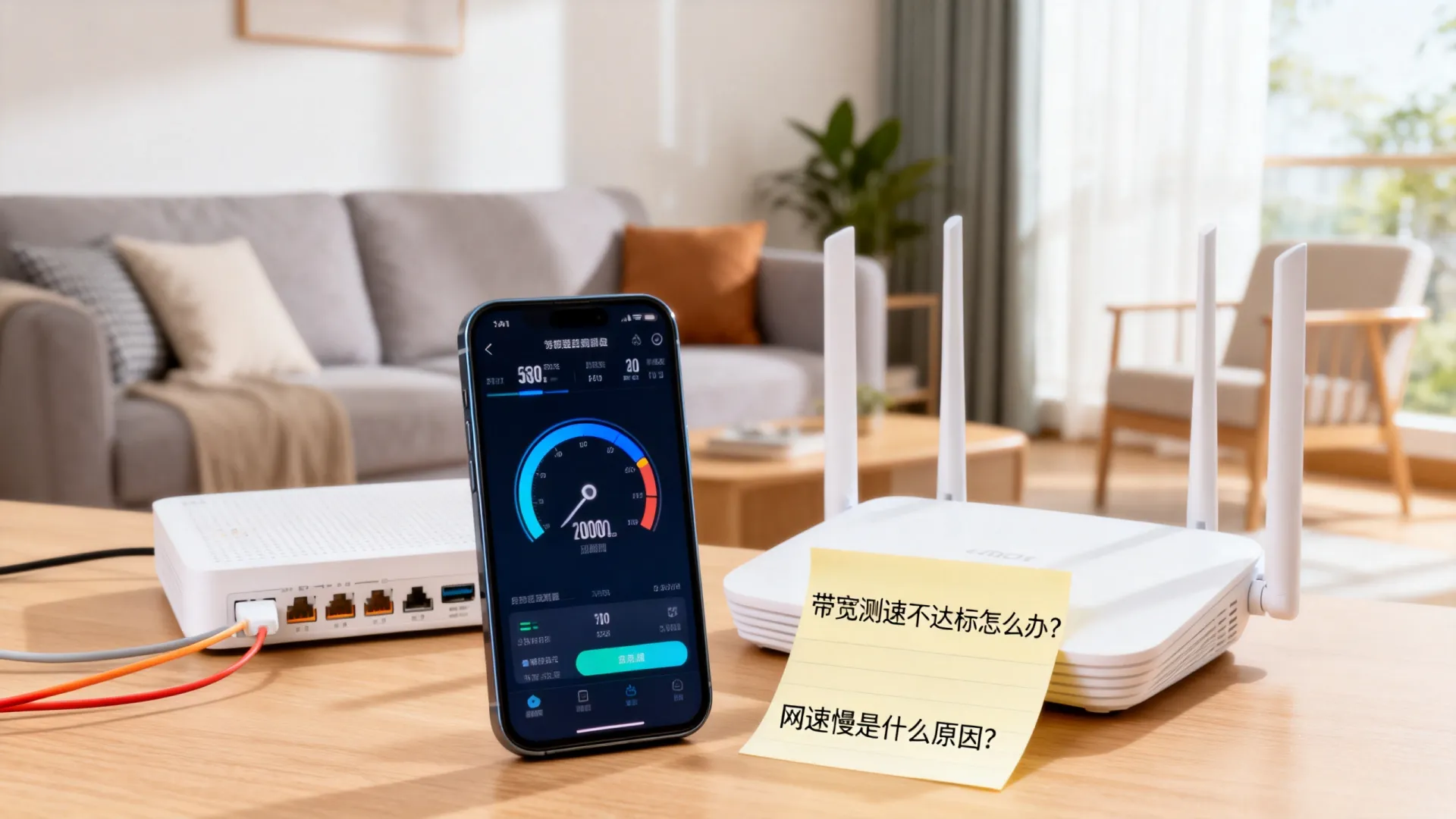 带宽测速不达标怎么办