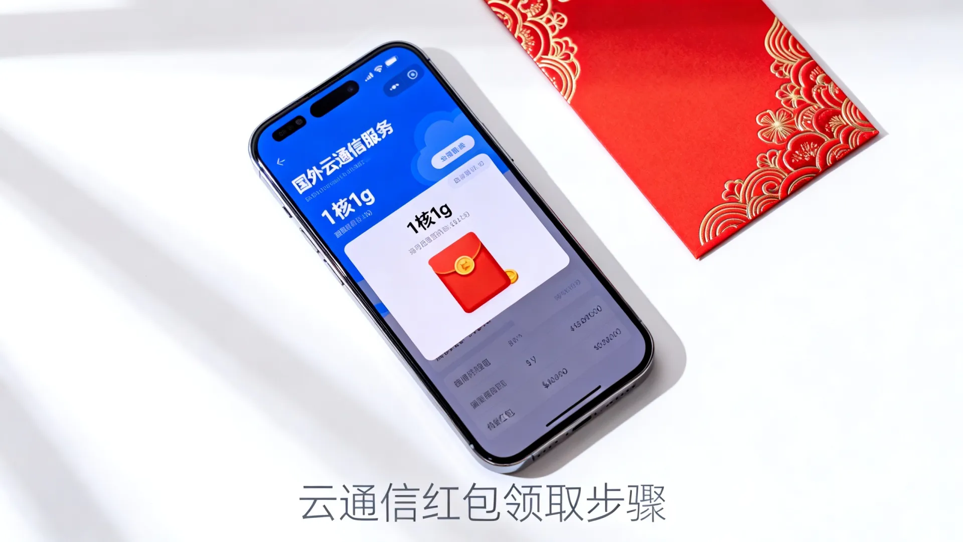 国外1核1g云通信红包