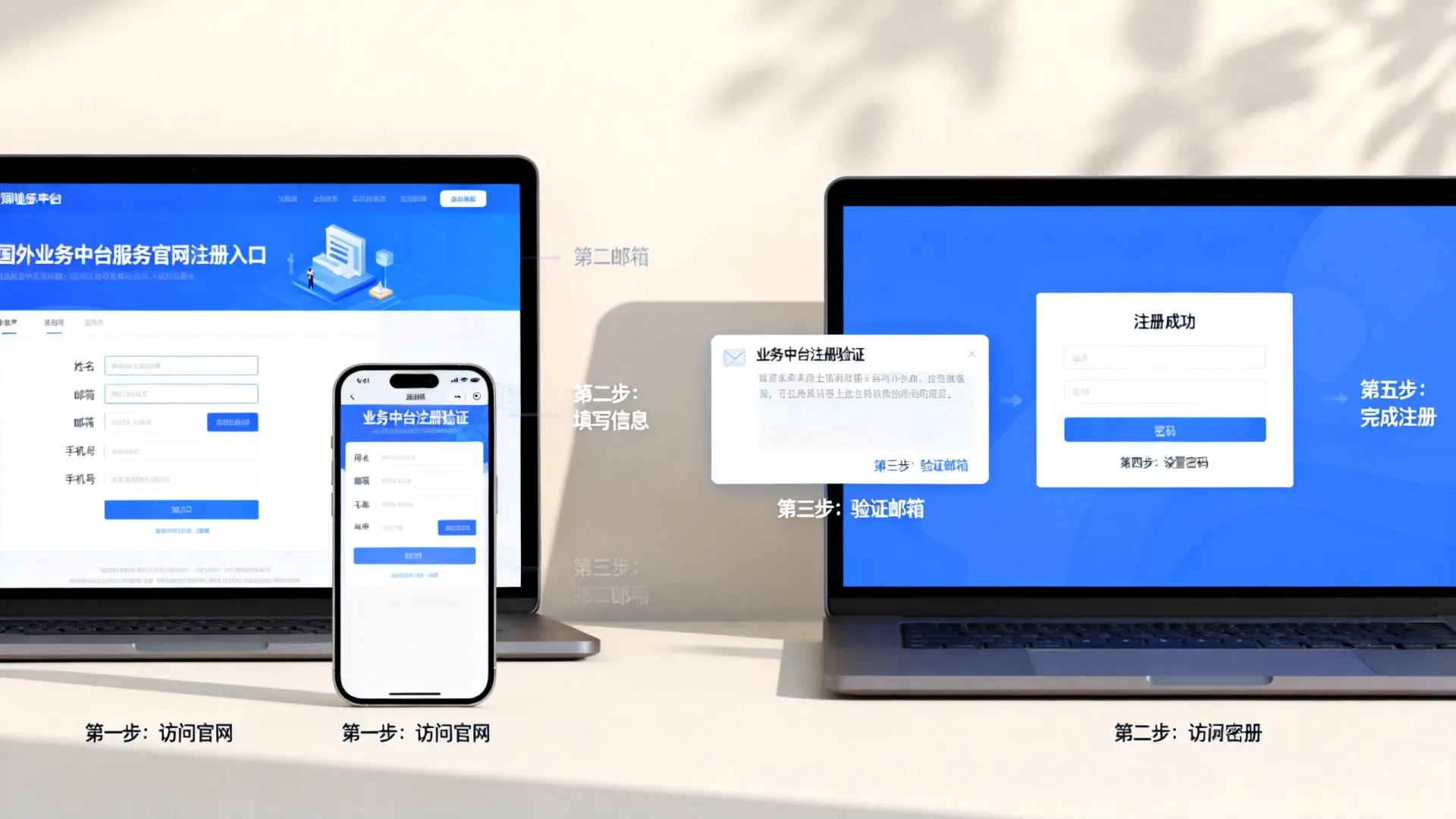 国外业务中台服务新用户