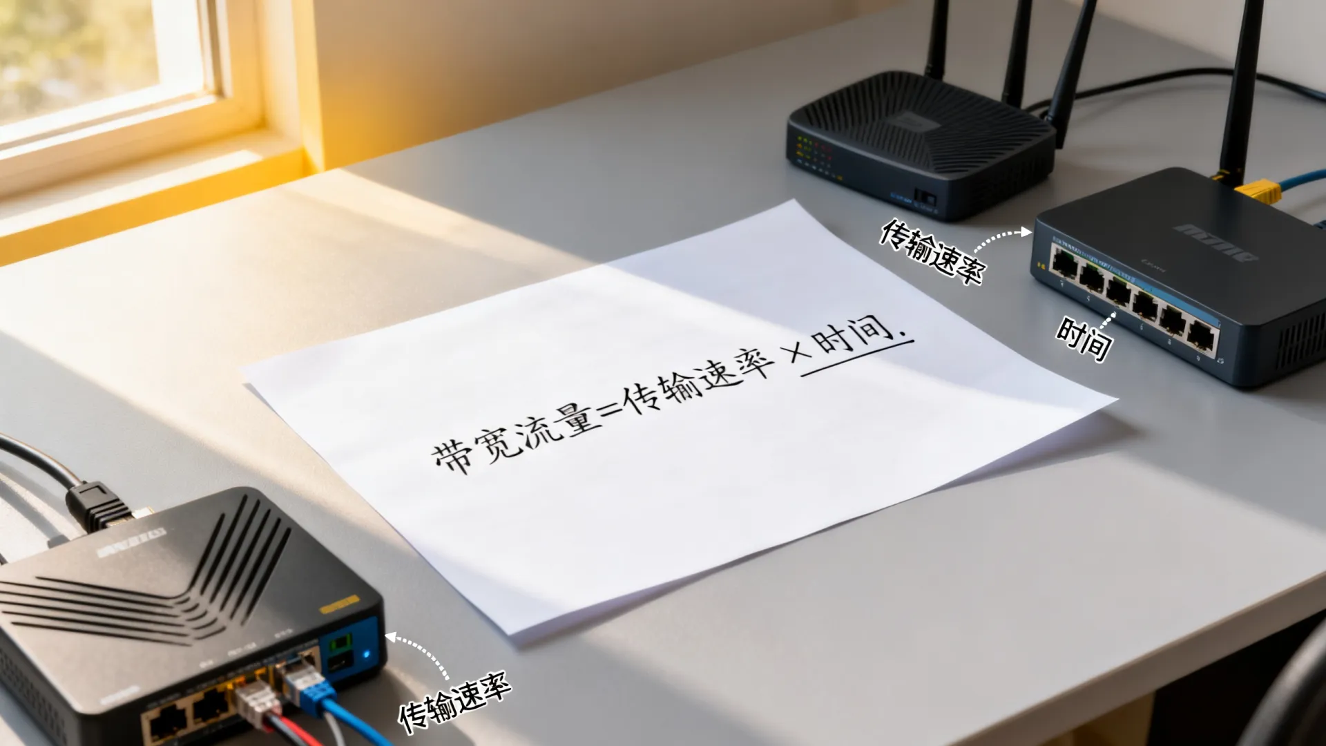 带宽流量怎么计算
