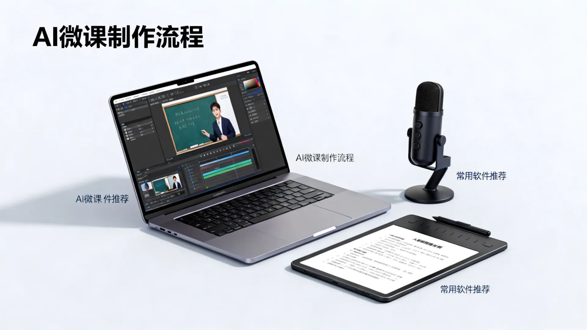 AI微课怎么制作？AI微课制作软件哪个好