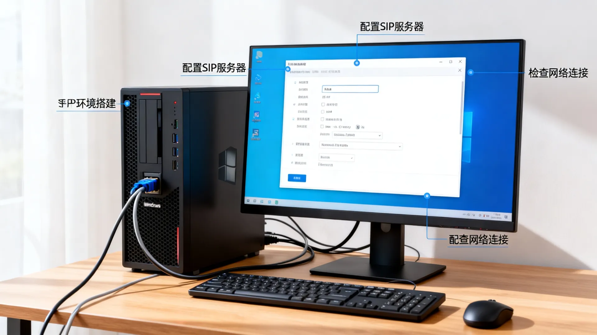 服务器搭建sip环境windows