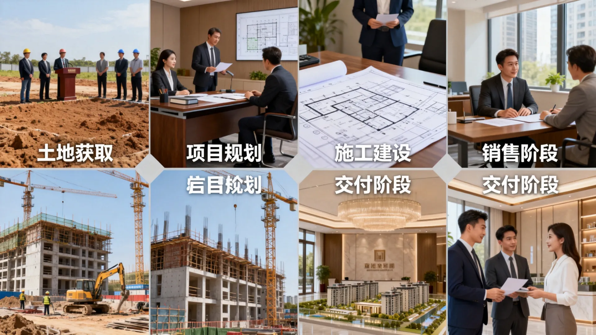 房地产开发顺序 房地产开发顺序