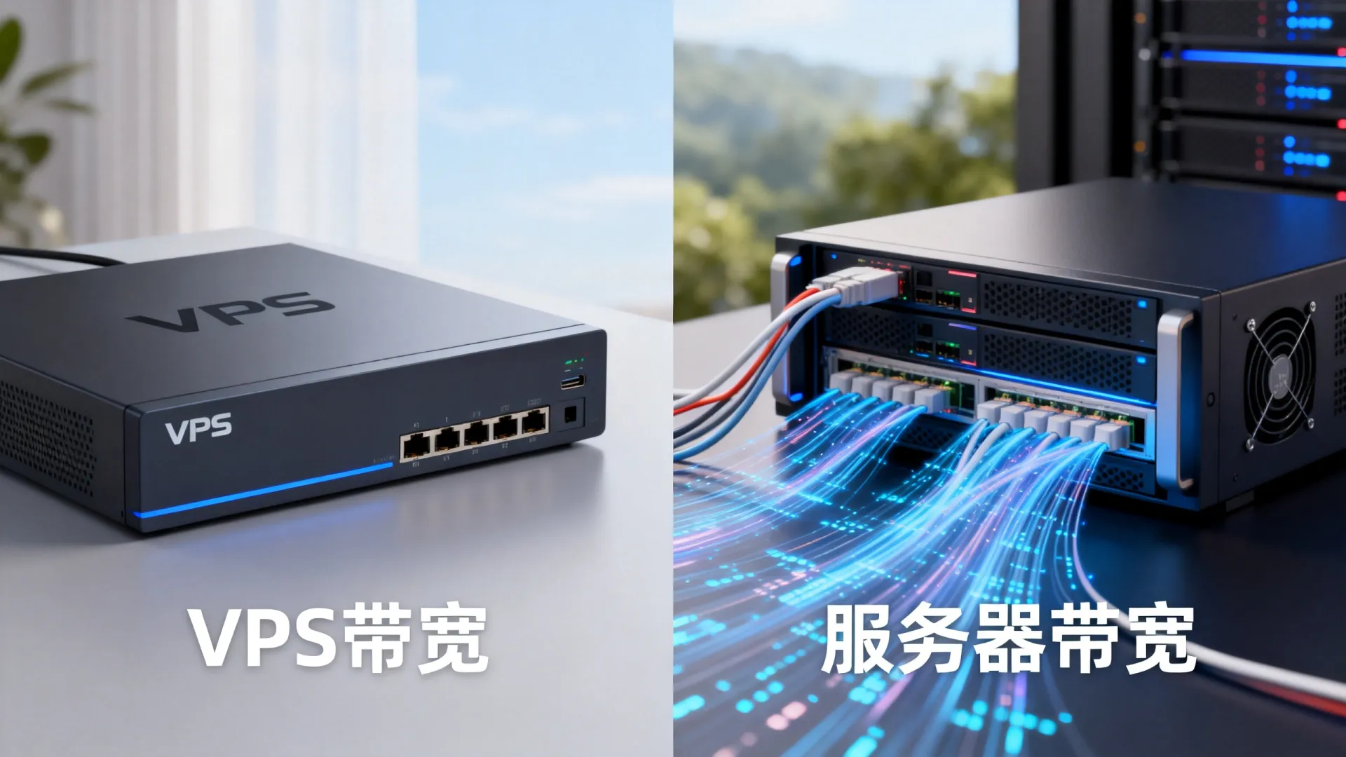 VPS带宽和服务器带宽区别