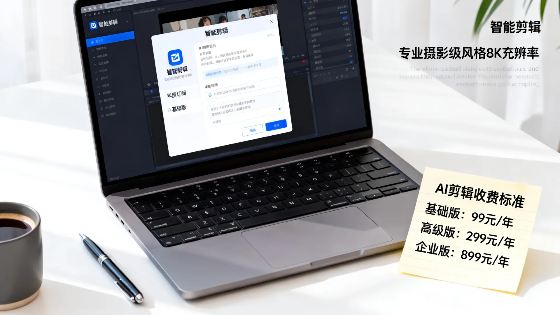 AI剪辑多少钱一年