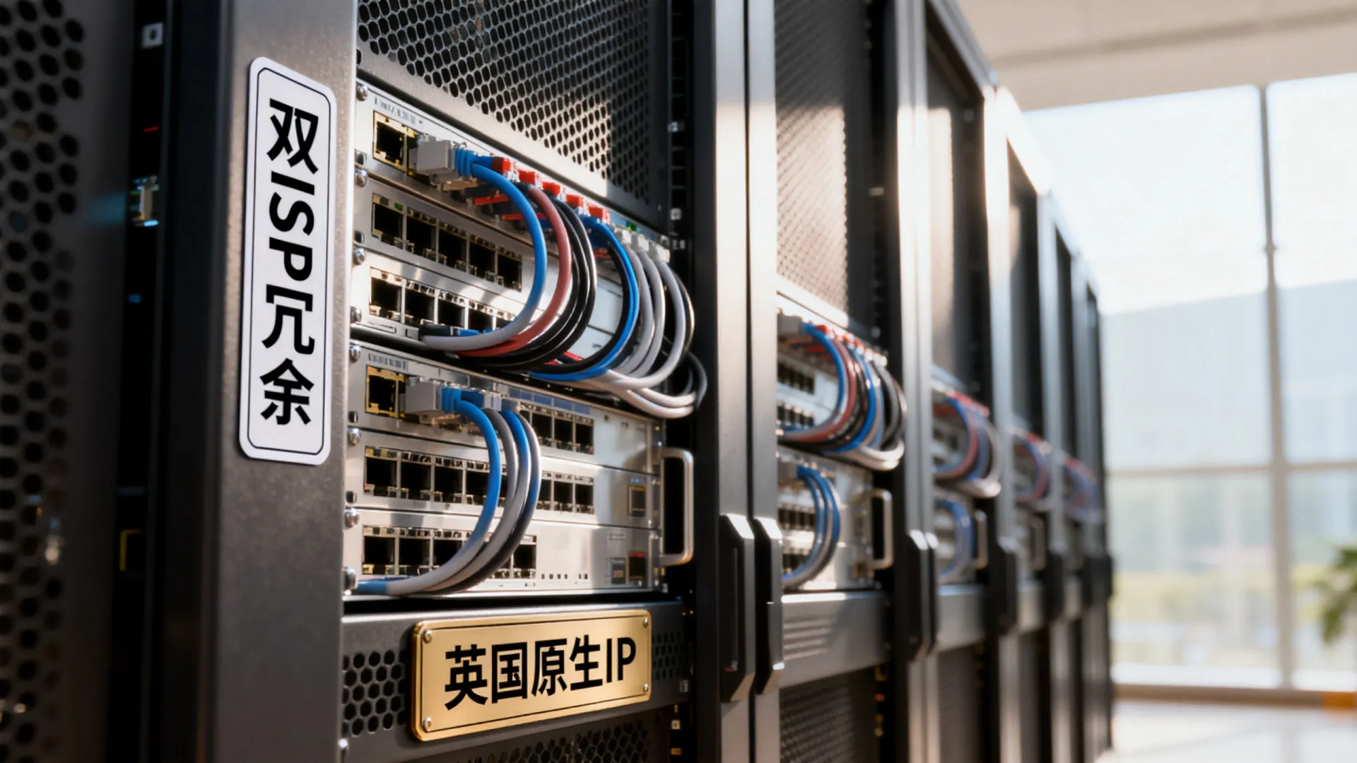 英国机房双ISP 英国原生ip