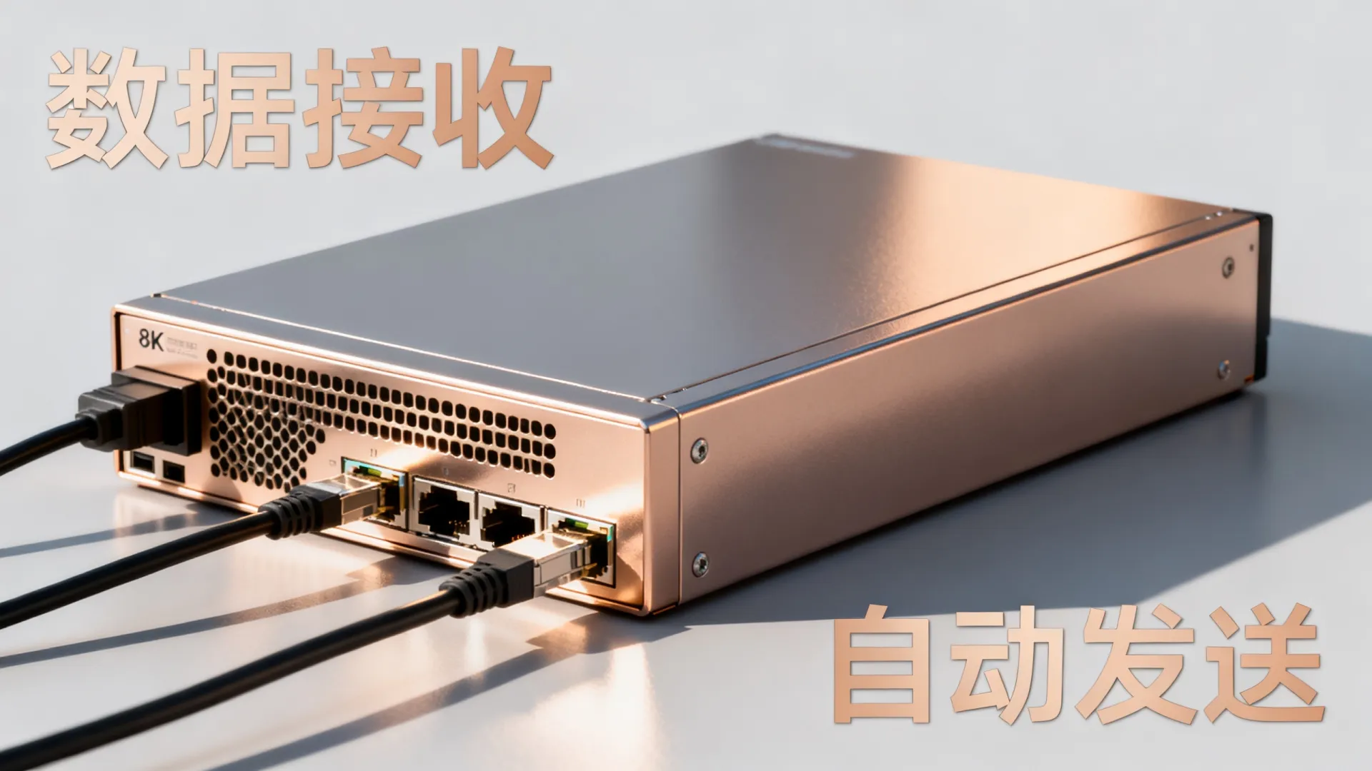 服务器接收数据又发送