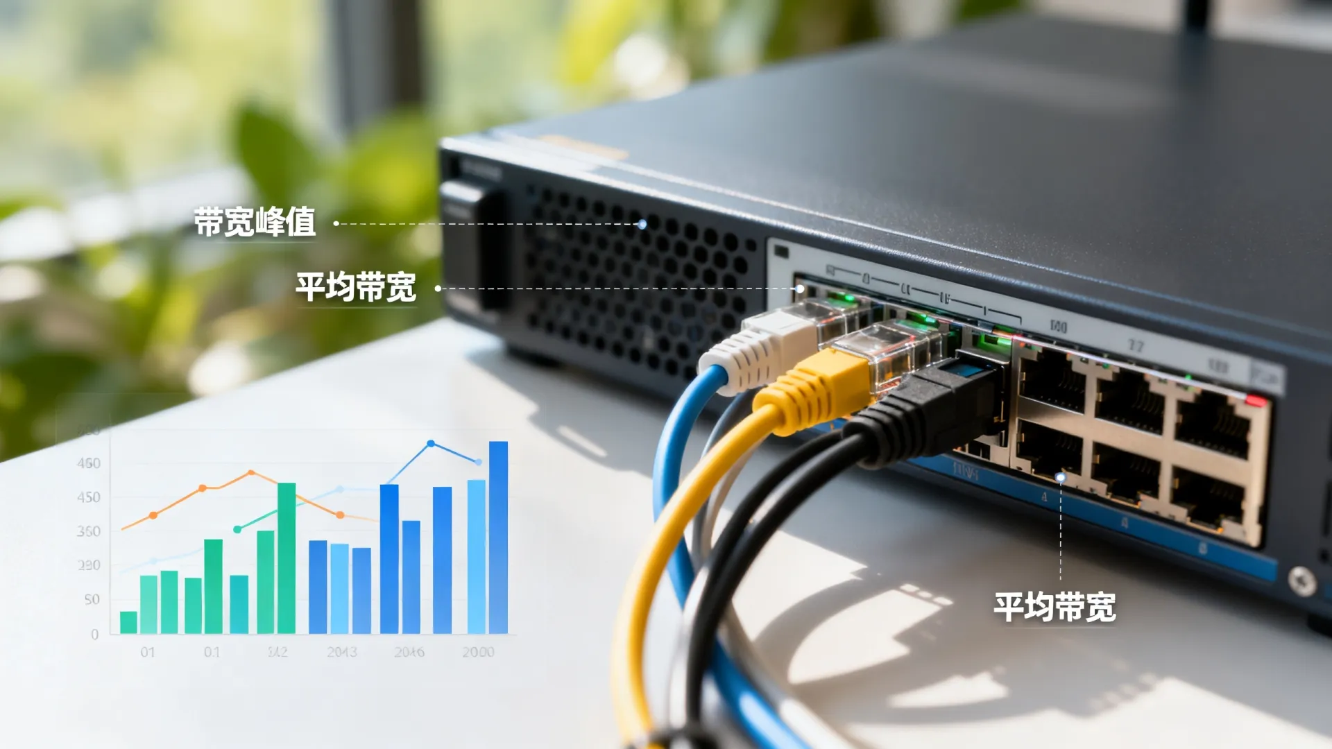 带宽峰值和带宽区别？带宽峰值和平均带宽有什么不同
