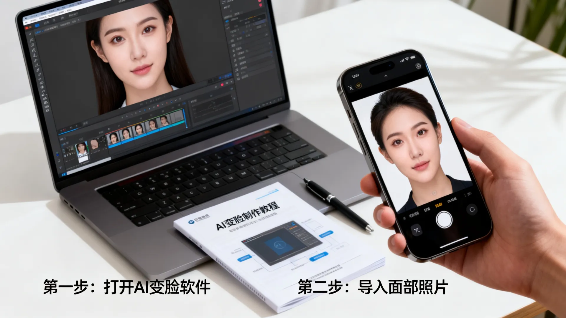 AI变脸怎么创建 AI变脸怎么创建