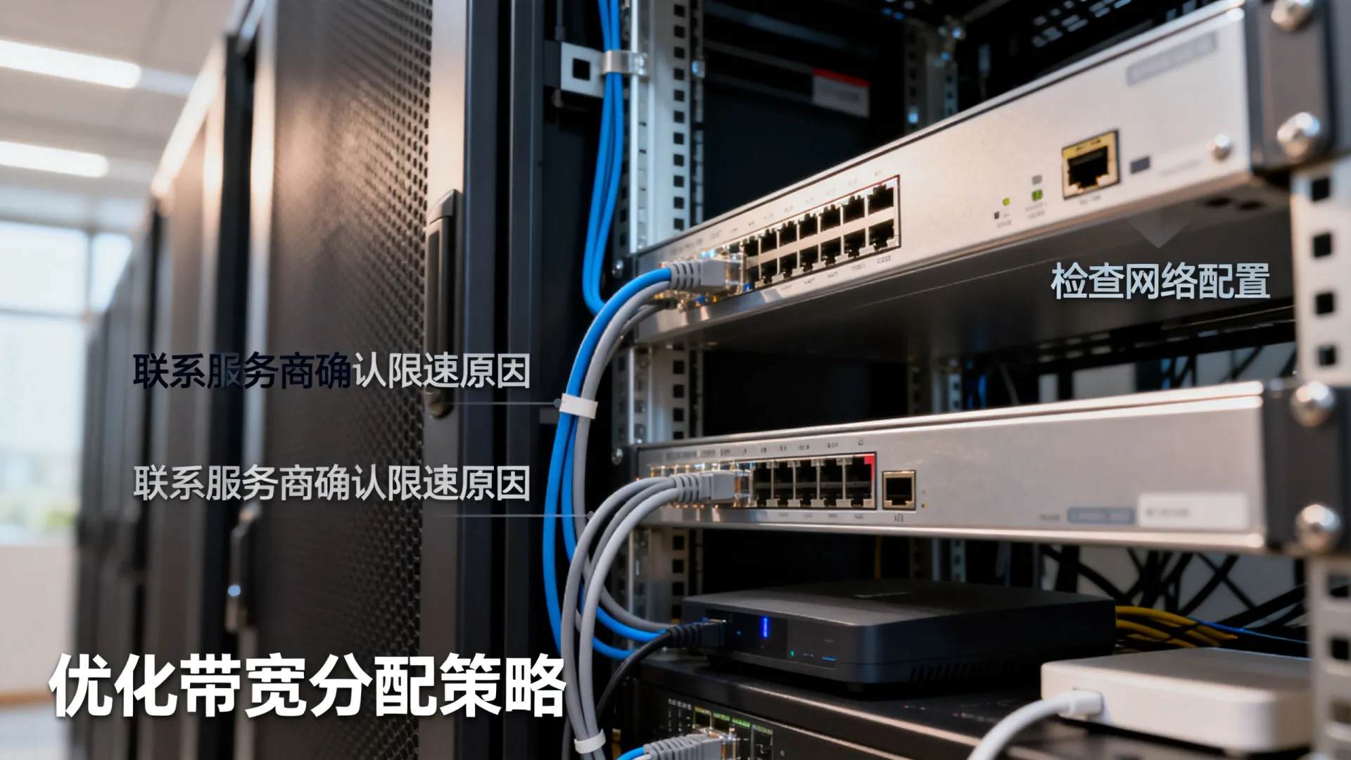 服务器带宽被限速