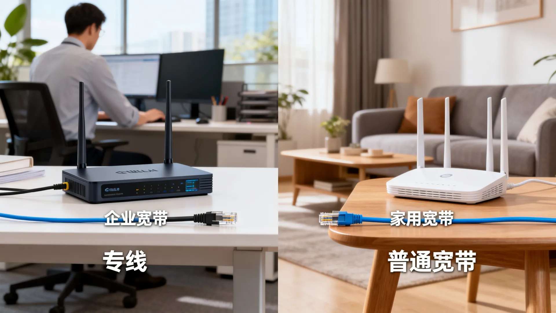 专线和普通宽带区别
