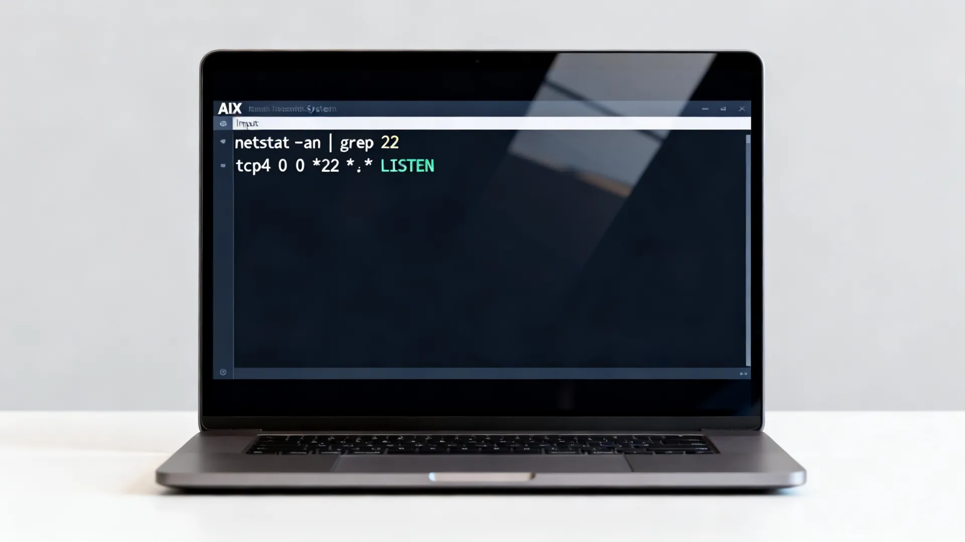 aix查看22端口